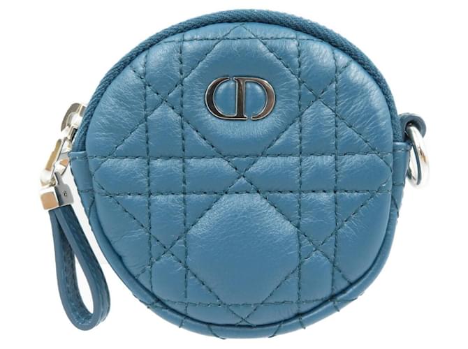 DIOR Blue Leather  ref.944171