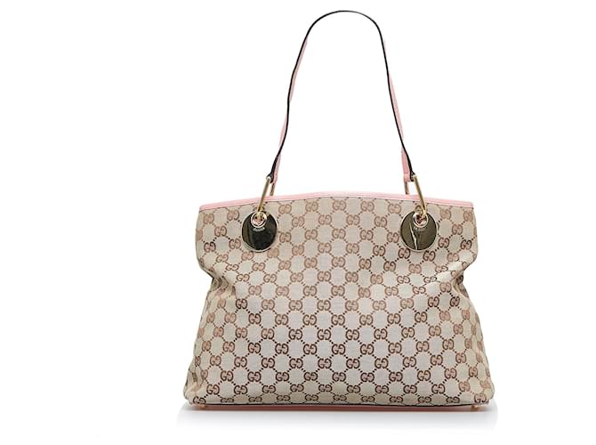 gucci gg canvas eclipse tote