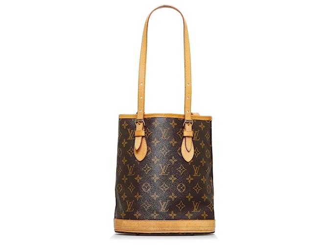 Louis Vuitton Monogram Canvas Petit Bucket Bag w/ Accessories Pouch -  Yoogi's Closet