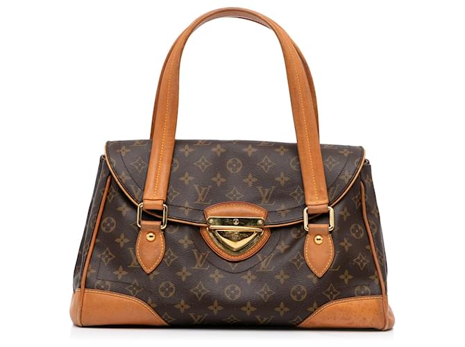 Louis Vuitton Brown Monogram Beverly GM Cloth  ref.944579