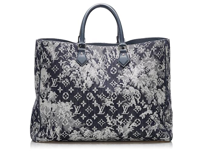 Louis Vuitton Monogram Tapestry Grand Sac Bleu