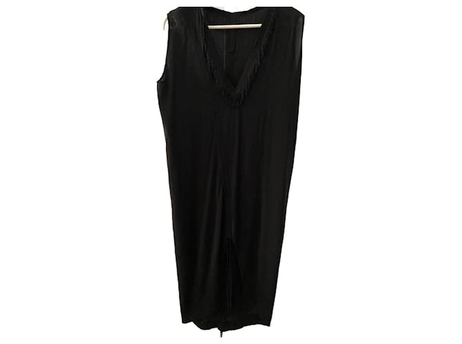 Autre Marque Dresses Black Silk  ref.944751
