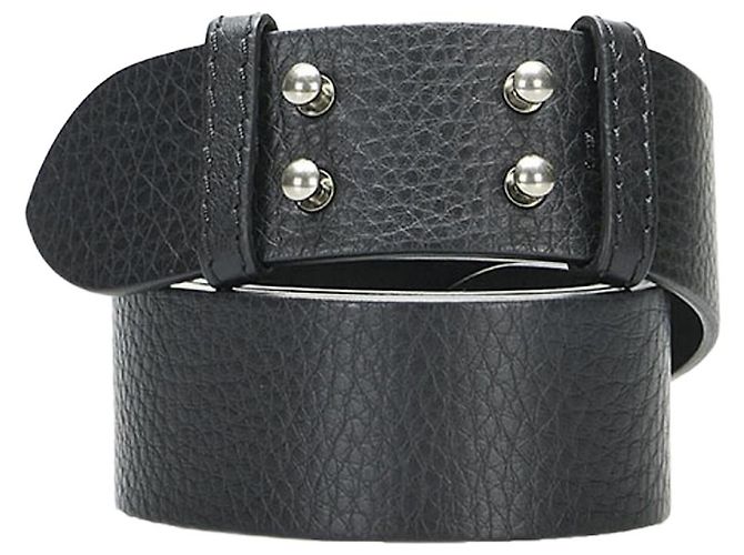 Gürtel BURBERRY Schwarz Leder