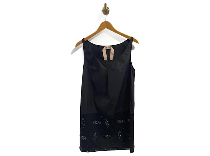 N°21  Dresses T.International XS Cotton Black  ref.944907