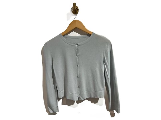 Alaïa ALAIA Strickwaren T.International S Viskose Blau