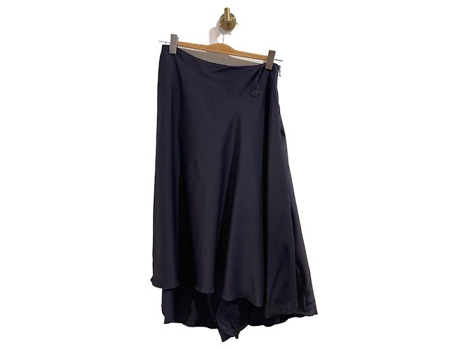 Gonne LANVIN T.International S Viscosa Blu