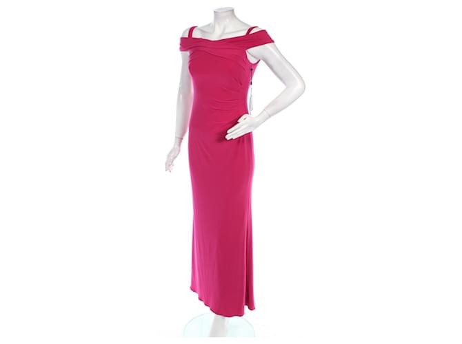 Autre Marque Kleider Pink Polyester Elasthan  ref.944980