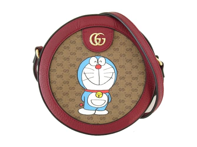 gucci doraemon round bag
