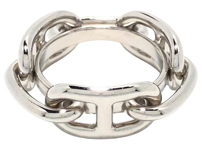 Hermès Chaine d'ancre Silber Geld  ref.945236
