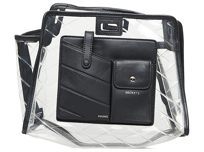 Fendi Black Small Peekaboo Defender Plastic Pony style calfskin ref.945526 Joli Closet