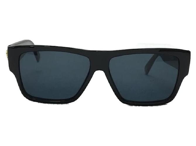 **Gianni Versace Schwarze Sonnenbrille Kunststoff  ref.945734