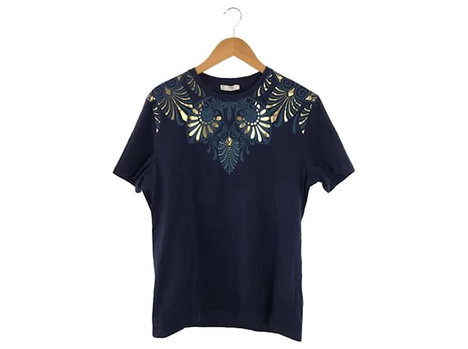 **T-shirt de algodão Gianni Versace Navy Azul marinho  ref.945739