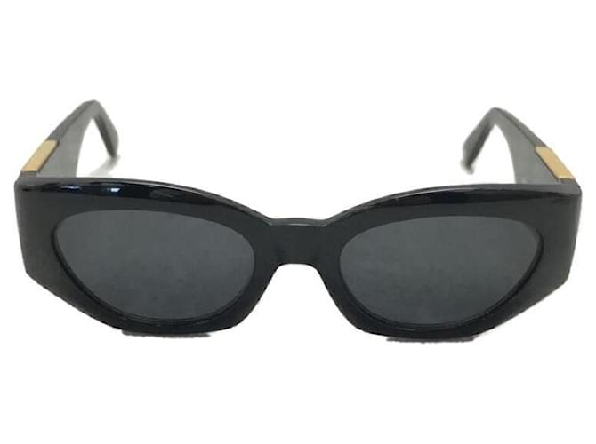 **Gianni Versace Black Sunglasses Plastic  ref.945744