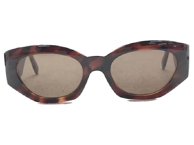 **Gafas de sol marrones de Gianni Versace Castaño Plástico  ref.945756