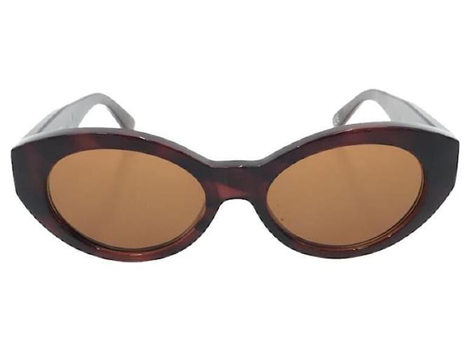 **Gianni Versace Braune Sonnenbrille Kunststoff  ref.945758