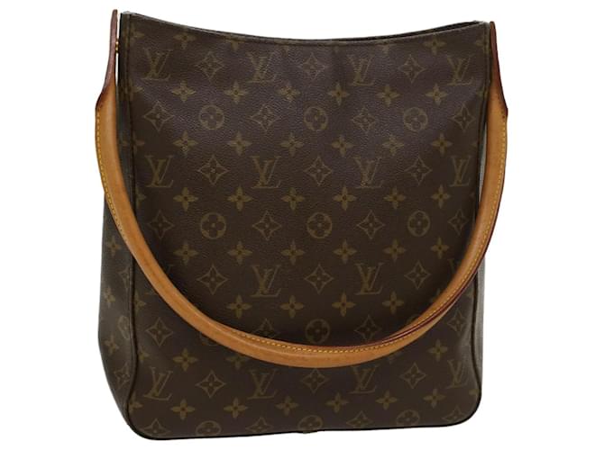 LOUIS VUITTON LOOPING MM SHOULDER BAG, MONOGRAM CANVAS - Still in