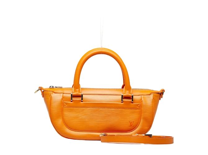 Louis Vuitton Orange Animal skin Epi Danura PM Handbag Louis Vuitton