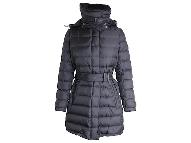 black burberry puffer jacket