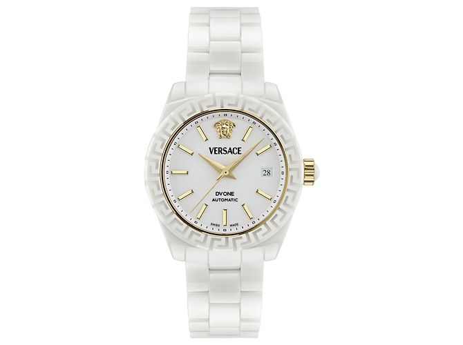 Versace DV One Automatikuhr Weiß