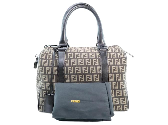 Fendi zucchino shop boston bag