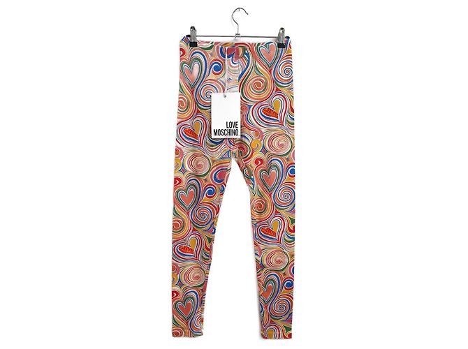 Leggings Love Moschino de algodón y elastano M Multicolor