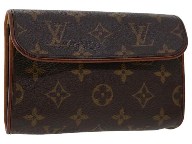 LOUIS VUITTON Monogram Pochette Florentine Waist bag M51855 LV Auth 42967 Cloth  ref.947358