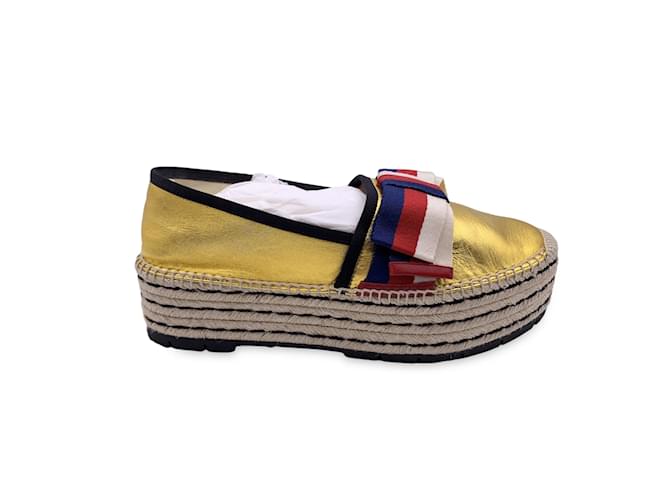 Gucci espadrilles discount platform