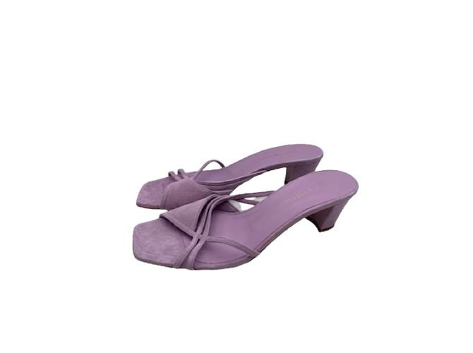 Autre Marque ILIO SMERALDO  Sandals T.IT 38 Suede Purple  ref.947555