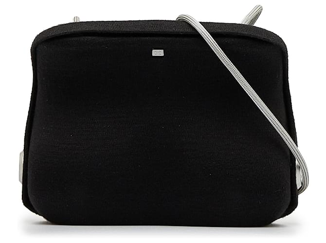 Chanel Black Jersey Millennium Crossbody Bag Cloth ref.947871 - Joli Closet