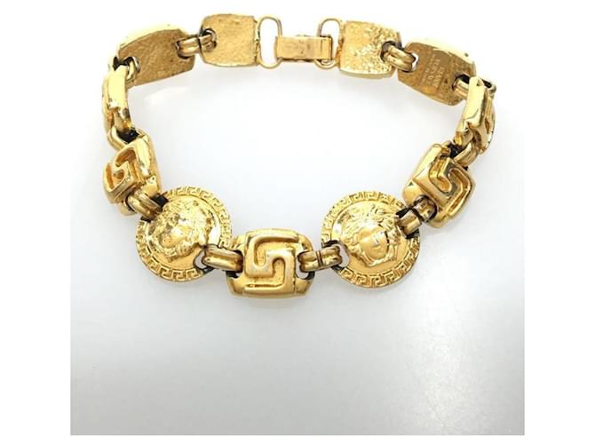 **Pulseira de ouro Gianni Versace Gold hardware  ref.948160