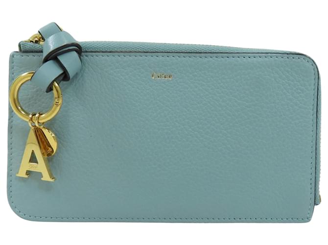 Chloé Alphabet Blue Leather ref.948468 - Joli Closet