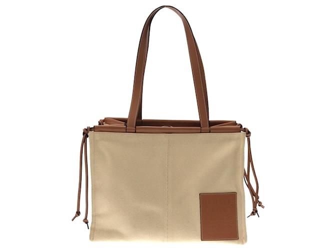 Loewe, Bags, Loewe Brand New Anagram Canvas Cushion Tote