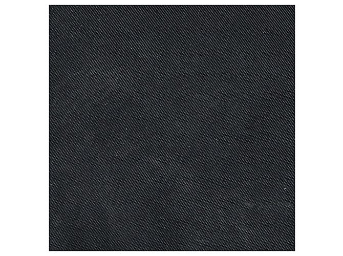 Prada schwarze Tessuto Messenger Bag mit Schnalle
