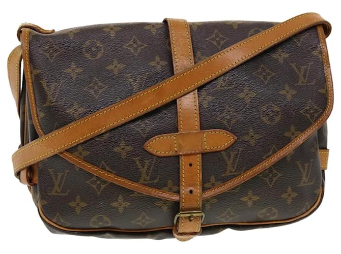 Louis Vuitton Vintage Louis Vuitton Saumur 30 Monogram Canvas