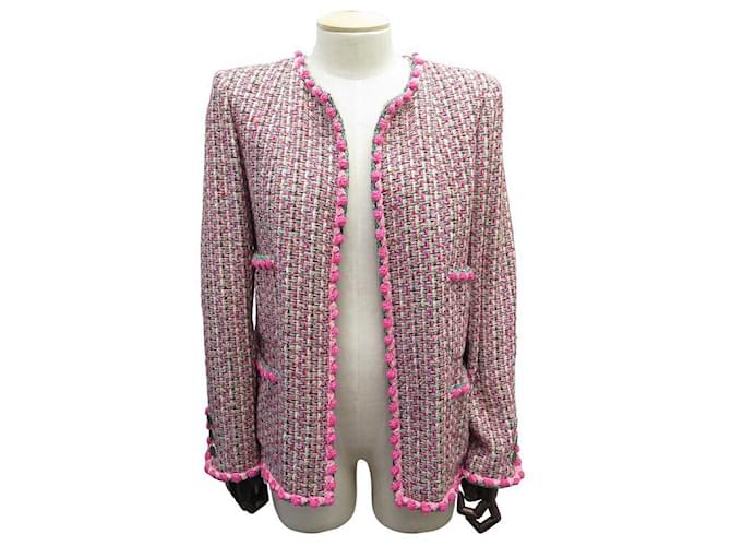 Chanel Coat 2022-23FW, Pink, 38