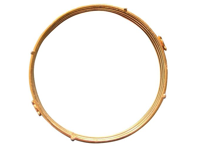 Bracciale Céline placcato oro 7cm D'oro