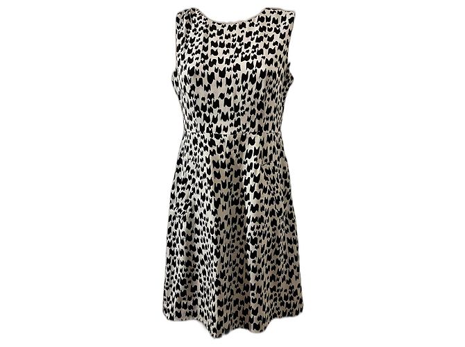 Diane Von Furstenberg DvF CARPREENA Mini Vestido Floral Celeste Dove Bloom. Negro Azul claro