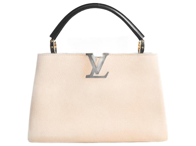 Louis Vuitton Capucines Womens Shoulder Bags, White