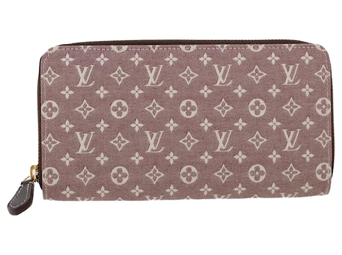 Louis Vuitton Portefeuille zippy Pink Cloth  ref.950059
