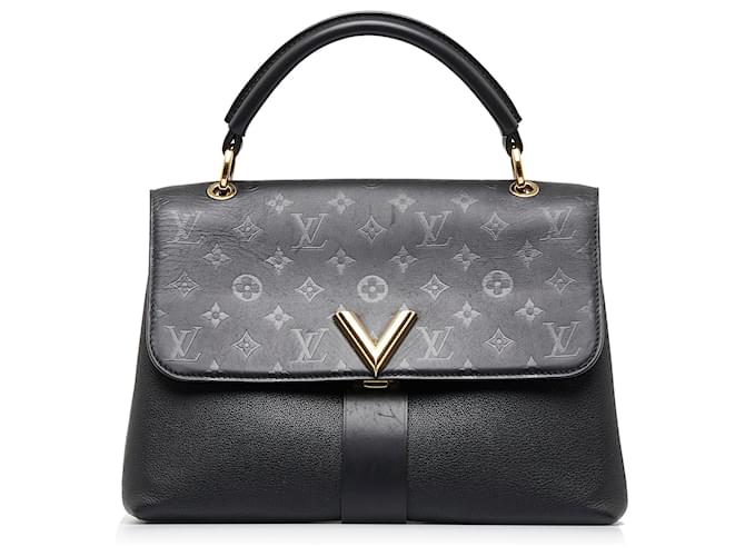 Louis Vuitton Monogram Cuir Plume Very Zipped Tote