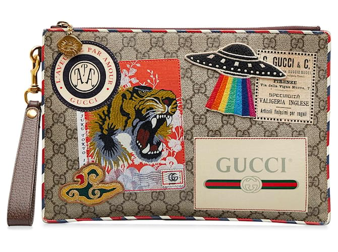 Gucci on sale tiger clutch