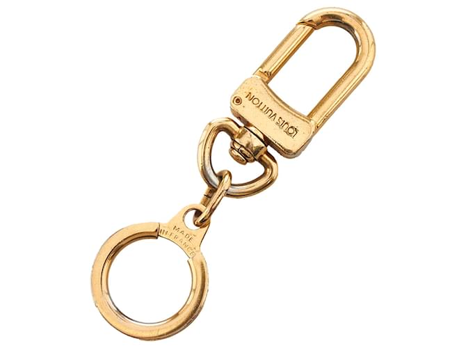 Authentic Louis Vuitton Goldtone Bolt Key Holder and Strap Extender