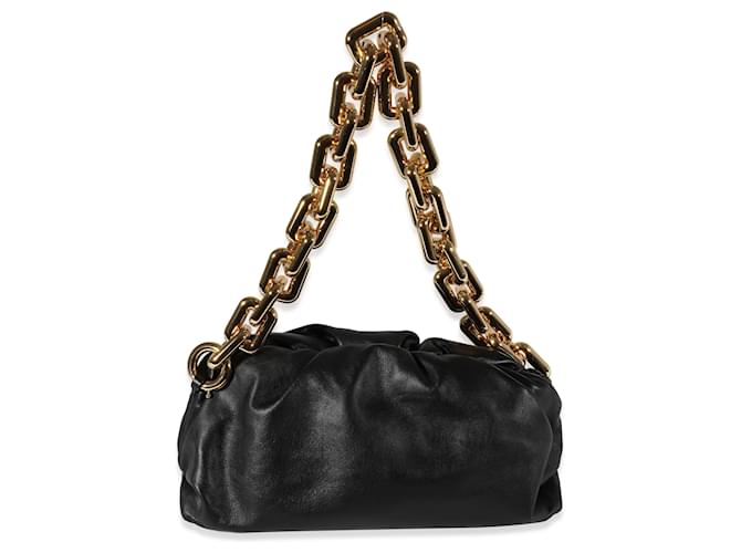 Bottega Veneta | Women The Chain Pouch Leather Bag Black Unique