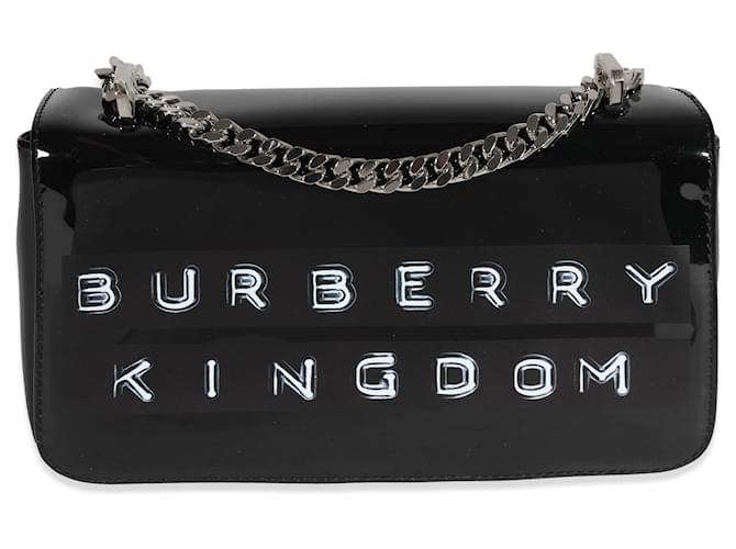 Burberry Chain Strap Lola Belt Bag In Silver