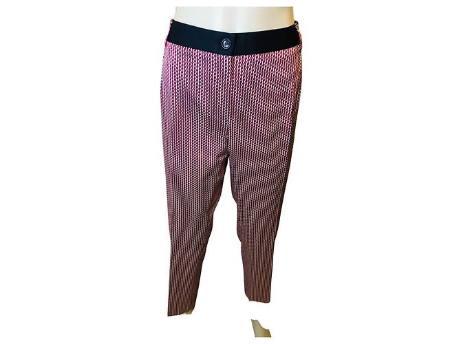 Autre Marque Calça estampada Sangermano Multicor