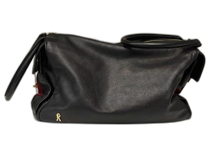 Autre Marque Roberta Di Camerino bag Black Leather  ref.950676