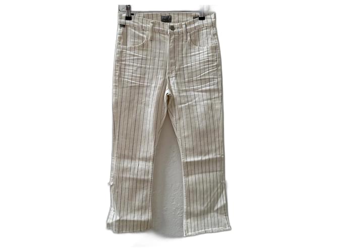 Citizens of Humanity Jeans Cream Cotton  ref.950807