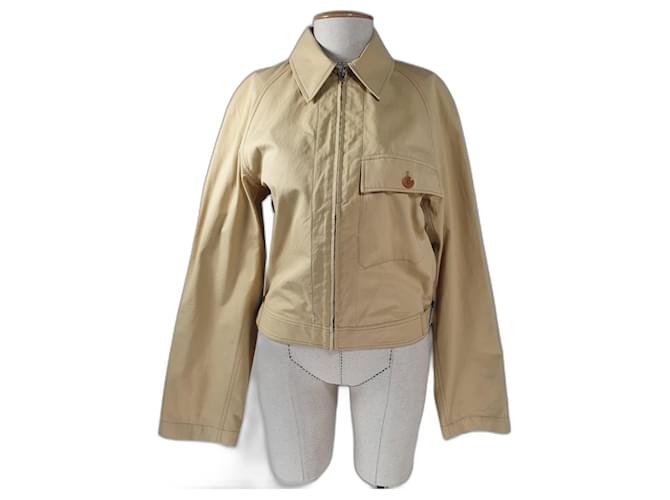 Lemaire Giacche Beige Cotone  ref.950992