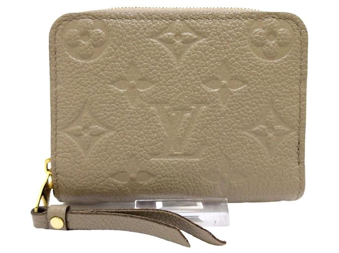 Louis Vuitton Womens Coin Cases, Beige