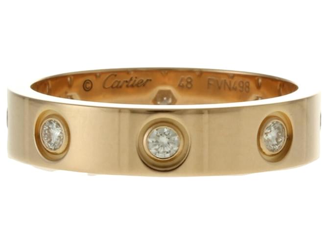 Cartier Love Dourado Ouro rosa  ref.951178